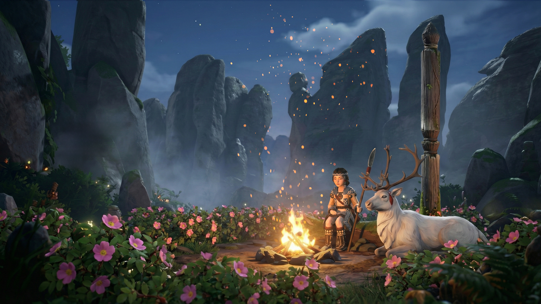 A campfire night with Kyndykan and Girke